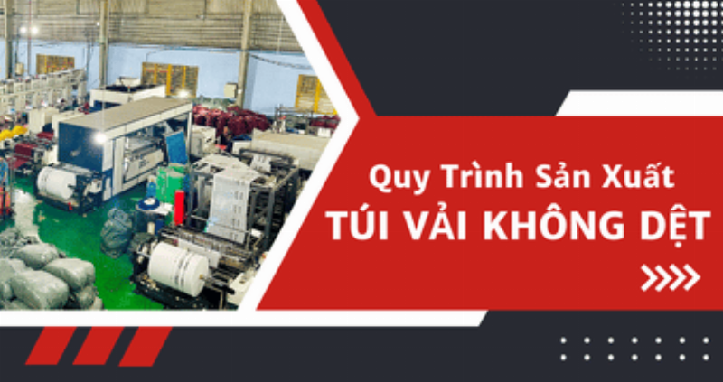 Hình ảnh quy trình in túi canvas theo yêu cầu từ thiết kế đến hoàn thiện thành phẩm 